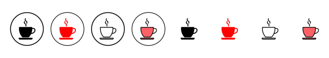 coffee cup icon vector illustration. cup a coffee sign and symbol