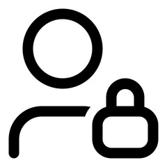 User Lock Icon