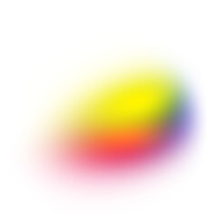 Blurry gradient shape for design