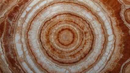 Fototapeta na wymiar light brown marble circles texture on white background