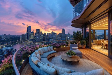 Sydney Luxury Penthouse balcony