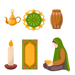 illustration of a set of symbols