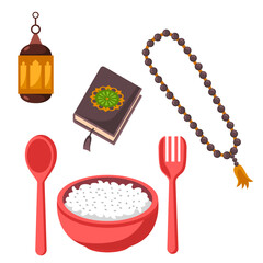 illustration of a restaurant menu