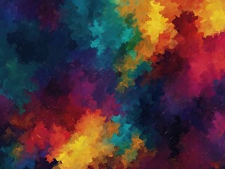 Fototapeta premium abstract colorful background with fractal explosion