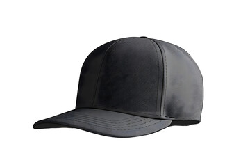 Grey fitted cap mockup