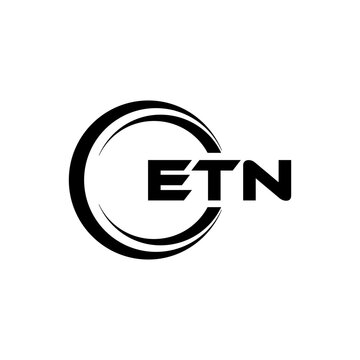 ETN Logo Design, Inspiration for a Unique Identity. Modern Elegance and Creative Design. Watermark Your Success with the Striking this Logo.
