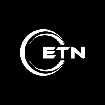 ETN Logo Design, Inspiration for a Unique Identity. Modern Elegance and Creative Design. Watermark Your Success with the Striking this Logo.