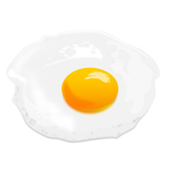 Fried Egg Cartoon