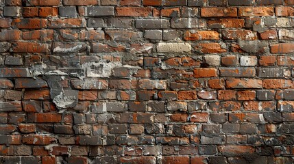 old brick wall and stone wall background