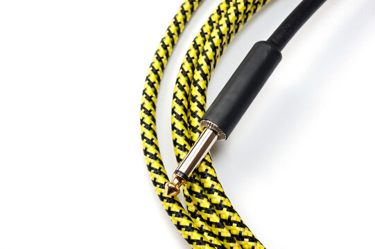 Jack cord for guitar and connection of various musical devices, pedals, amplifier and so on.