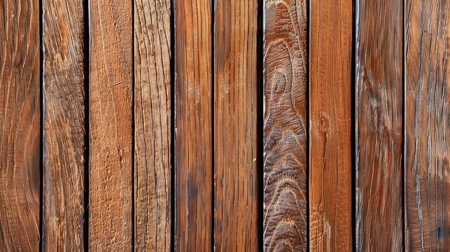 Close Up of Wooden Fence