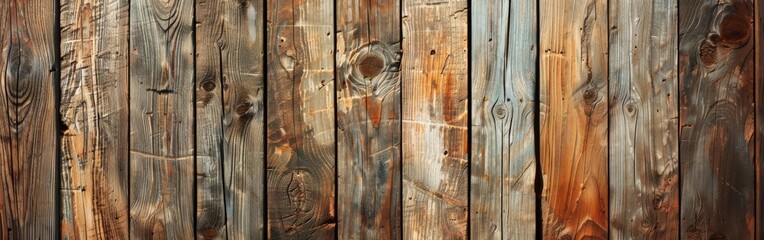 Close-Up of Unoccupied Wooden Fence