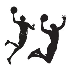 icon of a person playing basketball
