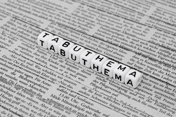 Obraz premium Tabuthema