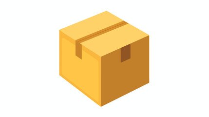 Box icon isometric illustration