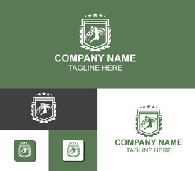 Brand logo design, classic, retro, vintage