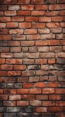 red brick wall