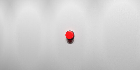 red buttons on the wall