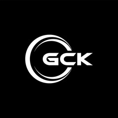 GCK Logo Design, Inspiration for a Unique Identity. Modern Elegance and Creative Design. Watermark Your Success with the Striking this Logo.