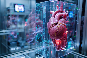 Fabbricazione di organi umani in laboratorio - obrazy, fototapety, plakaty
