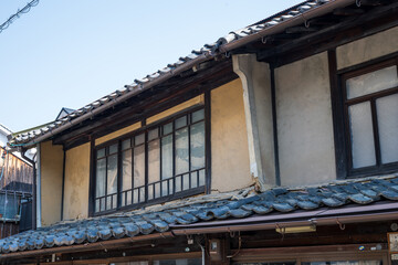 日本の岡山県津山市の古くてとても美しい建物