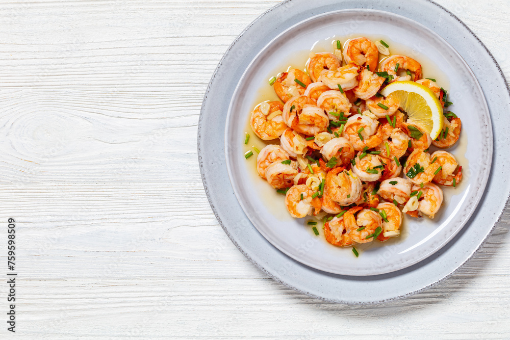 Sticker easy spanish garlic shrimp sauteed in olive oil