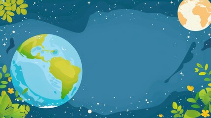 Naklejka premium world health day background