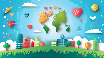 world health day background