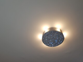 Wall lamp in the shape of the Moon