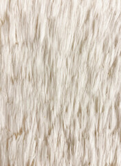 faux white fur on furniture cover