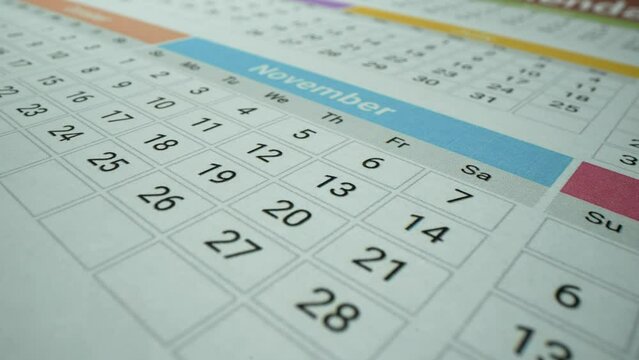 Calendar for 2022. September macro. With very important day's in a week. Hollydays. independence day. Valentine's day. Halloween, New Year, Christmas, Mother's Day