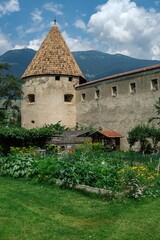 Fototapeta na wymiar The ancient walls city of Glurns in the South Tyrol