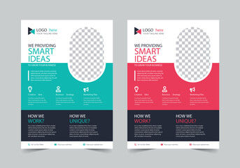 Business Flyer Template | A4 | Print Ready - obrazy, fototapety, plakaty