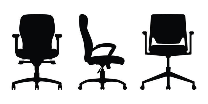 chair silhouette free design