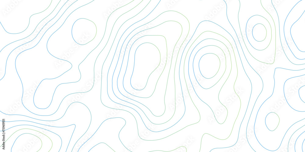 Poster abstract design with seamless pattern with lines topographic map. geographic mountain relief. retro 
