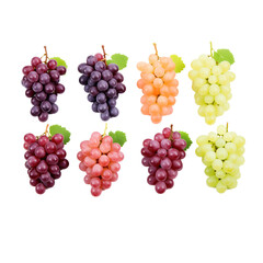 Grape Fruits Isolated Transparent PNG Format