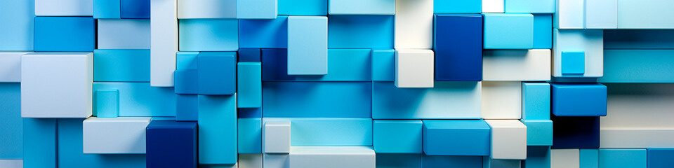 Blue squares with a white line on top. Clean and modern aesthetic. Ideal for branding or graphic design projects.