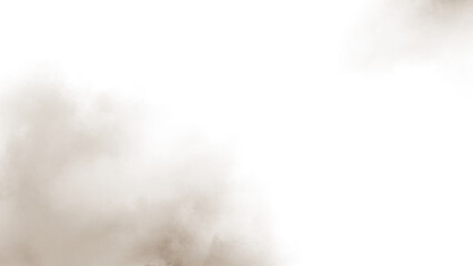 smoke on black background