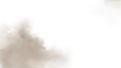 smoke on black background