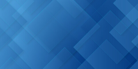 Modern abstract blue background with light multiply. Abstract blue square grid with Futuristic technology vector illustration with corporate and business concept. Blue gradient diagonal rectangle.