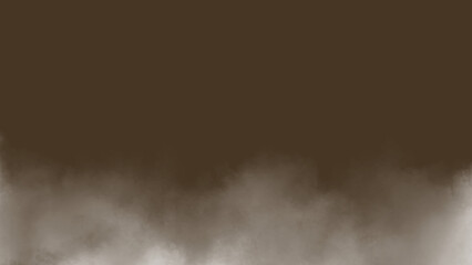 smoke on brown background