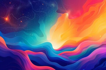 abstract background for World Party Day 