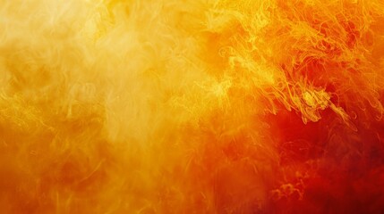 Obraz na płótnie Canvas Yellow and Red Fire Burning