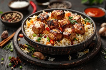 indian biryani rice professional advertising food photography