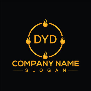 Letter DYD logo vector design for corporate business