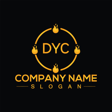 Letter DYC logo vector design for corporate business