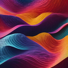 Colorful 3D background and wallpaper
