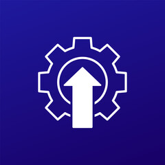 efficiency and growing production icon