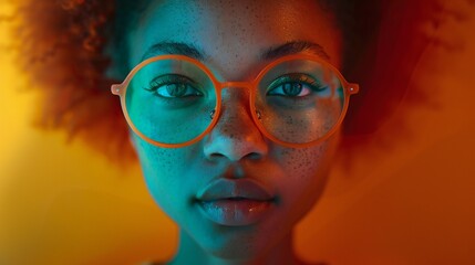 Radiant Diversity: A vibrant collage showcasing the radiant diversity of empowered women.