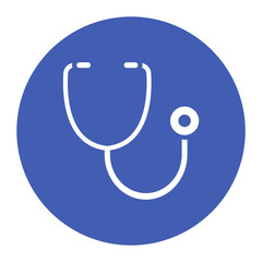 Stethoscope icon vector image. Can be used for Science.